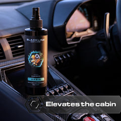 Blackline leather air freshener scent spot suitable for various spaces