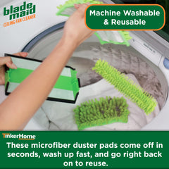 Blade Maid pads are suitable for cars, interiors, and exteriors during seasonal cleaning.
