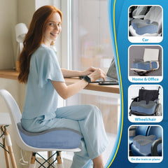 BlissTrends seat cushion non-slip bottom keeping cushion in place