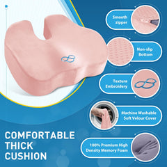 BlissTrends velvet cover with embroidery adds premium look
