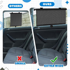 Blosssound black shade design complements interiors while reducing glare.
