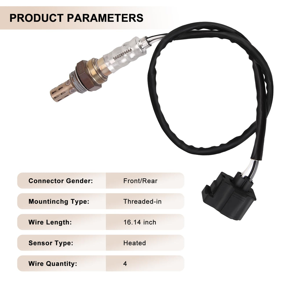 BLPextrm oxygen sensor packaging box highlighting replacement part compatibility