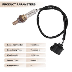 BLPextrm oxygen sensor packaging box highlighting replacement part compatibility