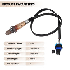 BLPextrm upstream oxygen sensor for Polaris RZR XP 4 1000, aims for stable throttle response.