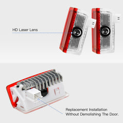 Blshwez car door lights logo projector features waterproof design for outdoor durability.