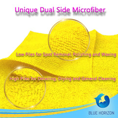 Blue Horizon top-tier microfiber for high absorbency and durable performance.