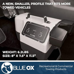 Blue Ox BRK2022 auto brake pressure check during setup ensures safety and consistent towing pressure.