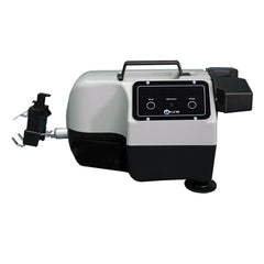 Blue Ox BRK2022 Patriot flat tow brake front view shows compact profile for better vehicle fit.