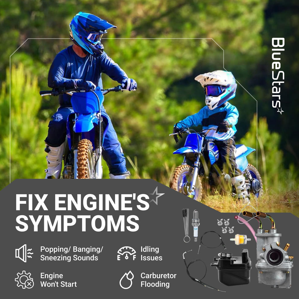 BlueStars PW50 spark plug ensures reliable ignition.