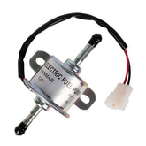 BlueStars RC601-51352 fuel pump close-up, rugged 12V replacement for Kubota tractors