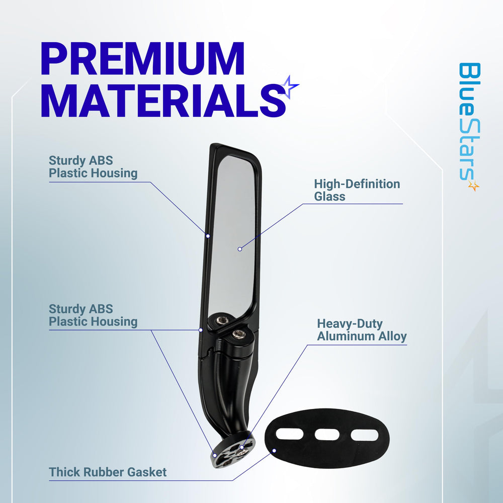 BlueStars Stealth aerodynamic design minimizes drag while maintaining stable viewing.