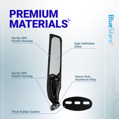 BlueStars Stealth aerodynamic design minimizes drag while maintaining stable viewing.