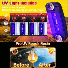 BLUTOKS universal car glass repair kit for laminated glass