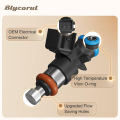 Blycorul Promaster 3.6L injector close-up with robust sealing and nozzle