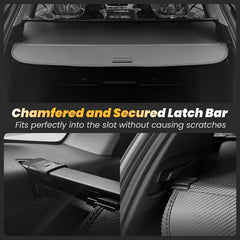 ABS handlebar delivers smooth grip during deployment and retraction.