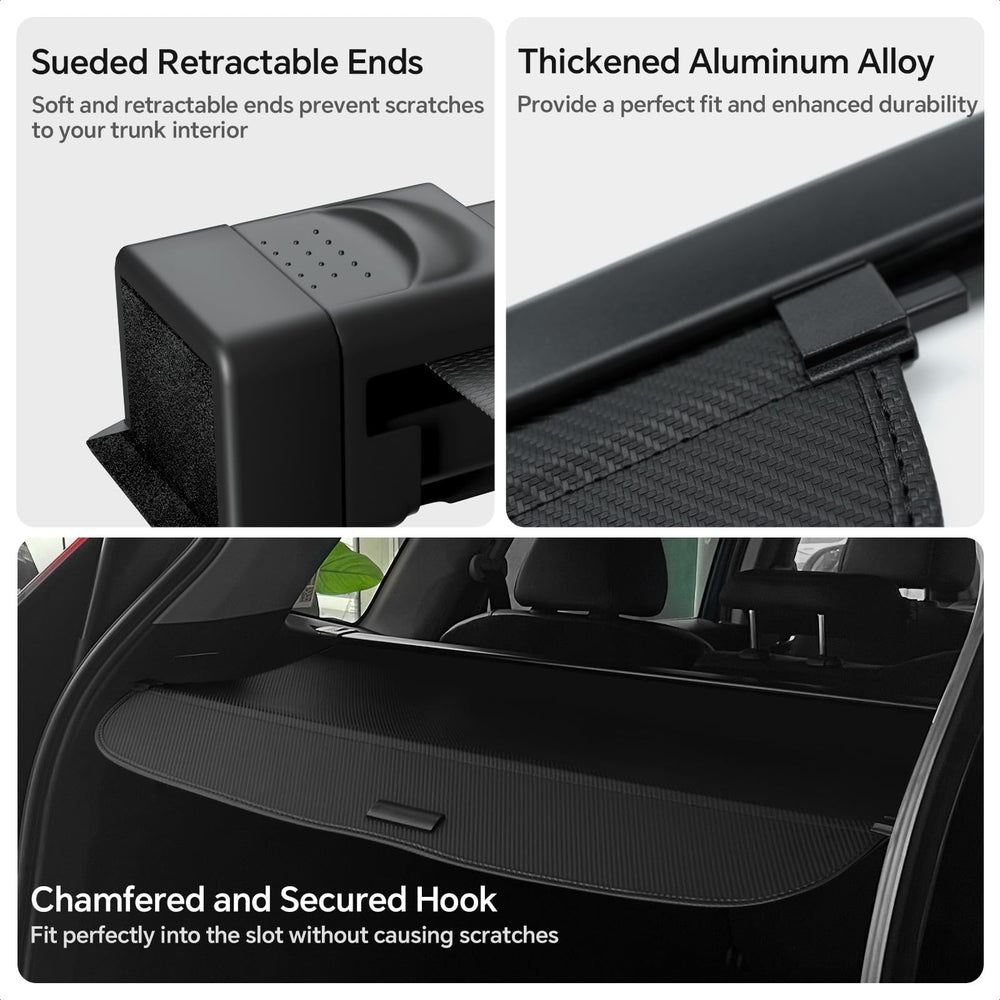 Aluminum crossbar provides strong load support for Blycorul CR‑V cover.