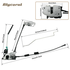 Blycorul right passenger side latch ensures smooth operation during use.