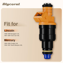 Blycorul injectors showing 4-hole nozzle design for precise spray.