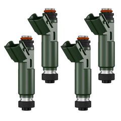 Blycorul fuel injectors set of four for 1.8L engines, smoother fuel delivery.