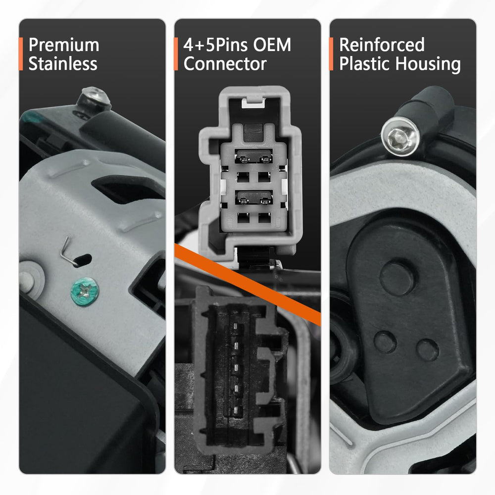 Blycorul liftgate lock actuator in-car trunk installation scene illustrates straightforward fitment.