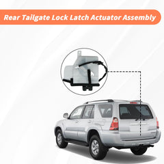 Blycorul OE replacement latch for 69110-35062; robust steel for long service.