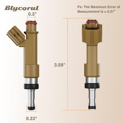 Blycorul precision-engineered injectors for balanced fuel delivery
