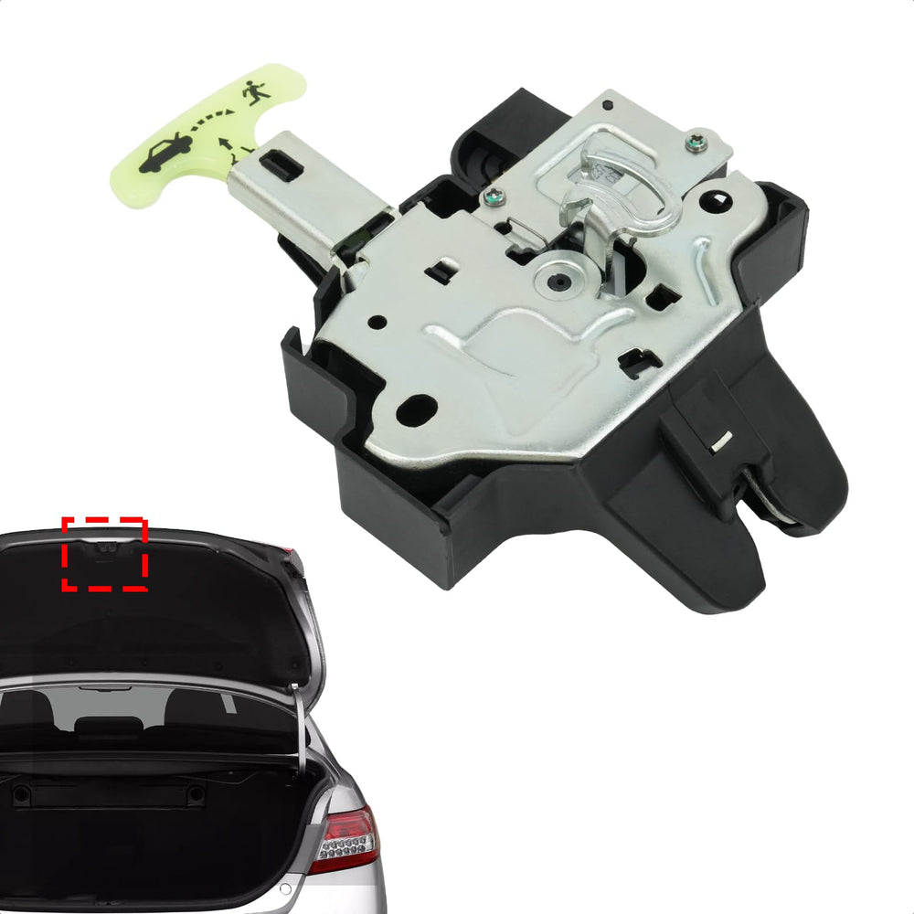 Blycorul rear trunk latch actuator closeup for Camry ensuring smooth trunk opening