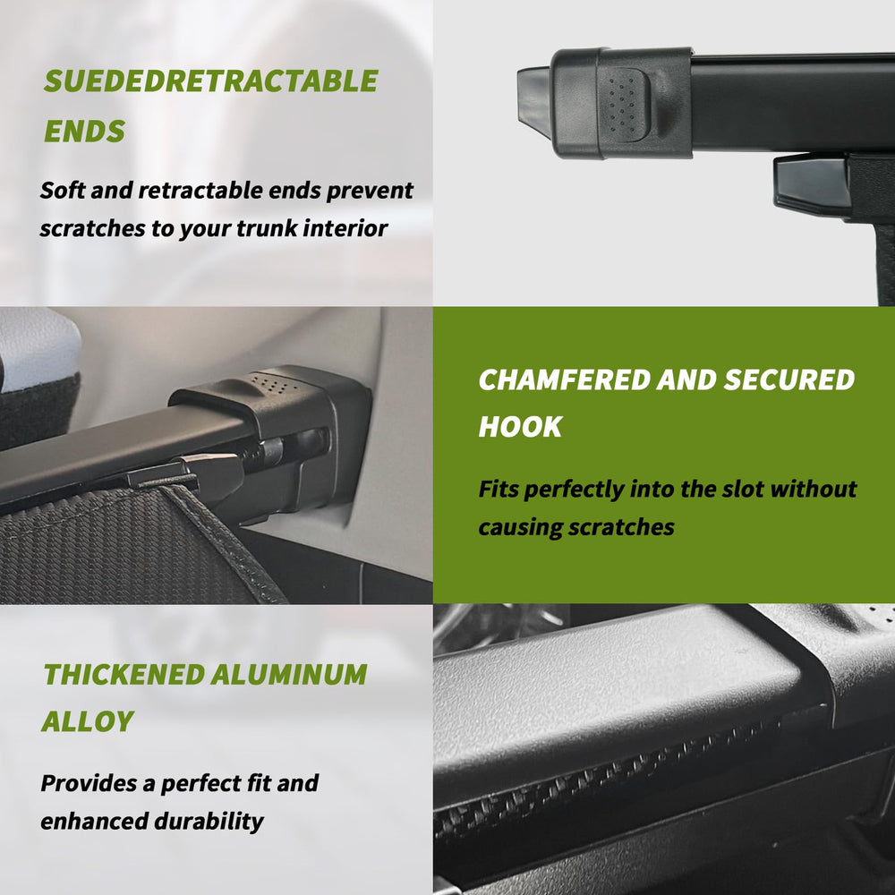 Blycorul trunk cargo cover aluminum crossbars Rogue ensures strong support
