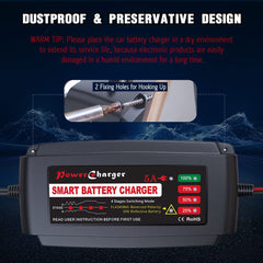 BMK heavy-duty safety with 10A fuse protects your charging circuit.