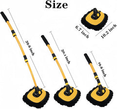 bmlei aluminum alloy mop offers sturdy, durable construction.