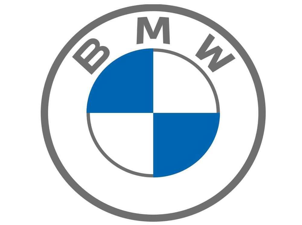 BMW engine bay with filter element installed shows optimized fit in compact spaces.