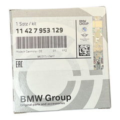 BMW oil filter element packaging highlights OEM compatibility and service-ready design.