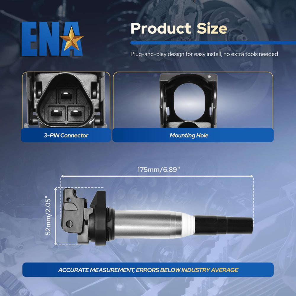 BMW vehicles compatible with ENA ignition coils.