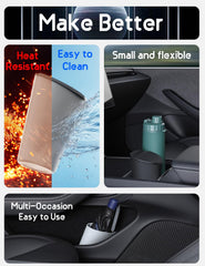 BMZX desktop trash bin adds neat, compact waste solution at home or in the office.