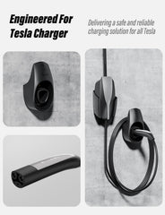 BMZX EV Charger Holder creates a neat garage setup for better organization.