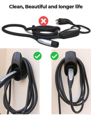 BMZX EV Charger Holder is durable and waterproof for daily garage use.