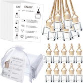 Boao 25-set hanging car diffuser bottles, ready for gifting and practical scent refresh.