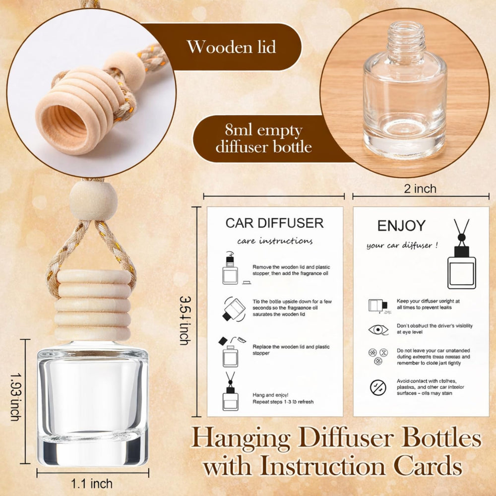 Boao organza bags keep diffuser bottles neatly organized as a gift set.