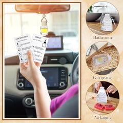 Boao wood lid diffuser pendants slow fragrance release for longer aroma.