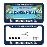 BOARLIDA Dodgers frame closeup in stainless finish, highlighting corrosion resistance.