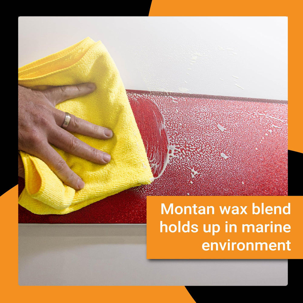 Boat Bling Quickie Sauce safe on vinyl decals, avoiding damage