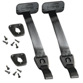 BoatBuckle 24-Inch self-retracting rod holder on deck-mount secures rods during travel.