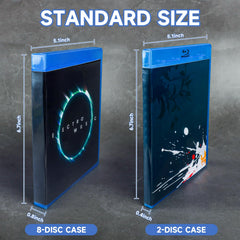 BOATISLE disc tray insert supports easy swapping and viewing of Blu-ray and DVD titles.