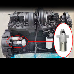 Boatrip installation-ready starter motor; easy swap with standard tools