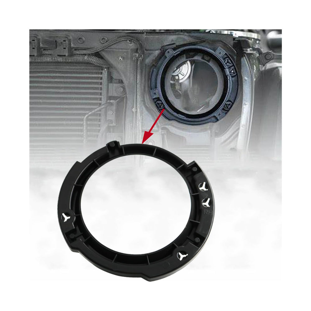 Boatship headlight retaining ring left for Jeep JK assembly