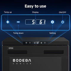 BODEGACOOLER ECO mode saves energy on long trips