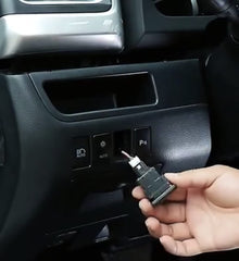 No external module required; clean install inside Highlander cockpit