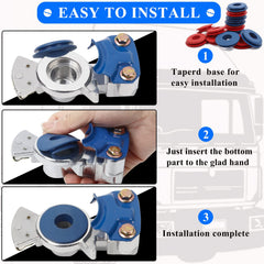 Boeray packaging and storage for gladhand seals, keeps parts organized.