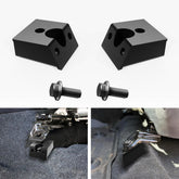 Bofn Racing Premium Front Seat Riser front view shows height boost for Toyota trucks