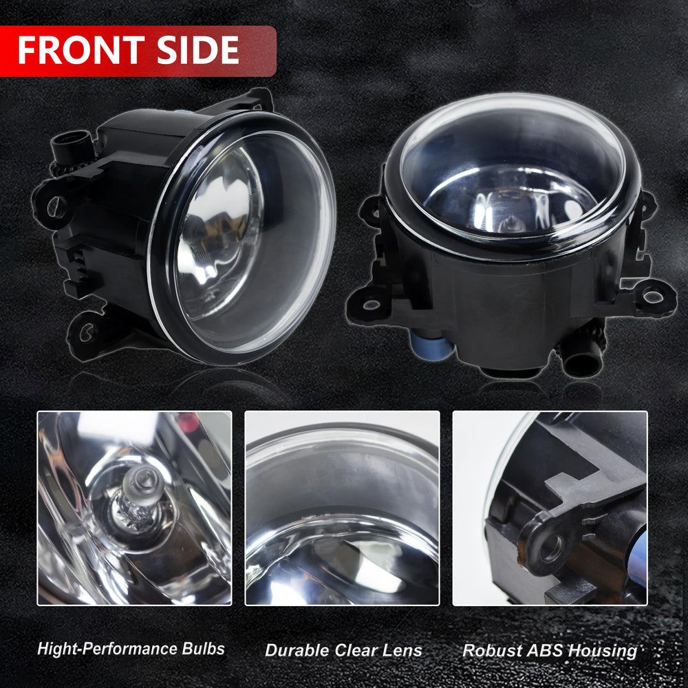 BOGYL fog light side view showing waterproof sealed housing